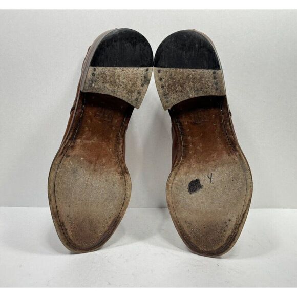 Frye Chase Chukka Men’s Size 13 M Brown Leather 3480041-RDD Boots Made In Italy - Picture 6 of 8